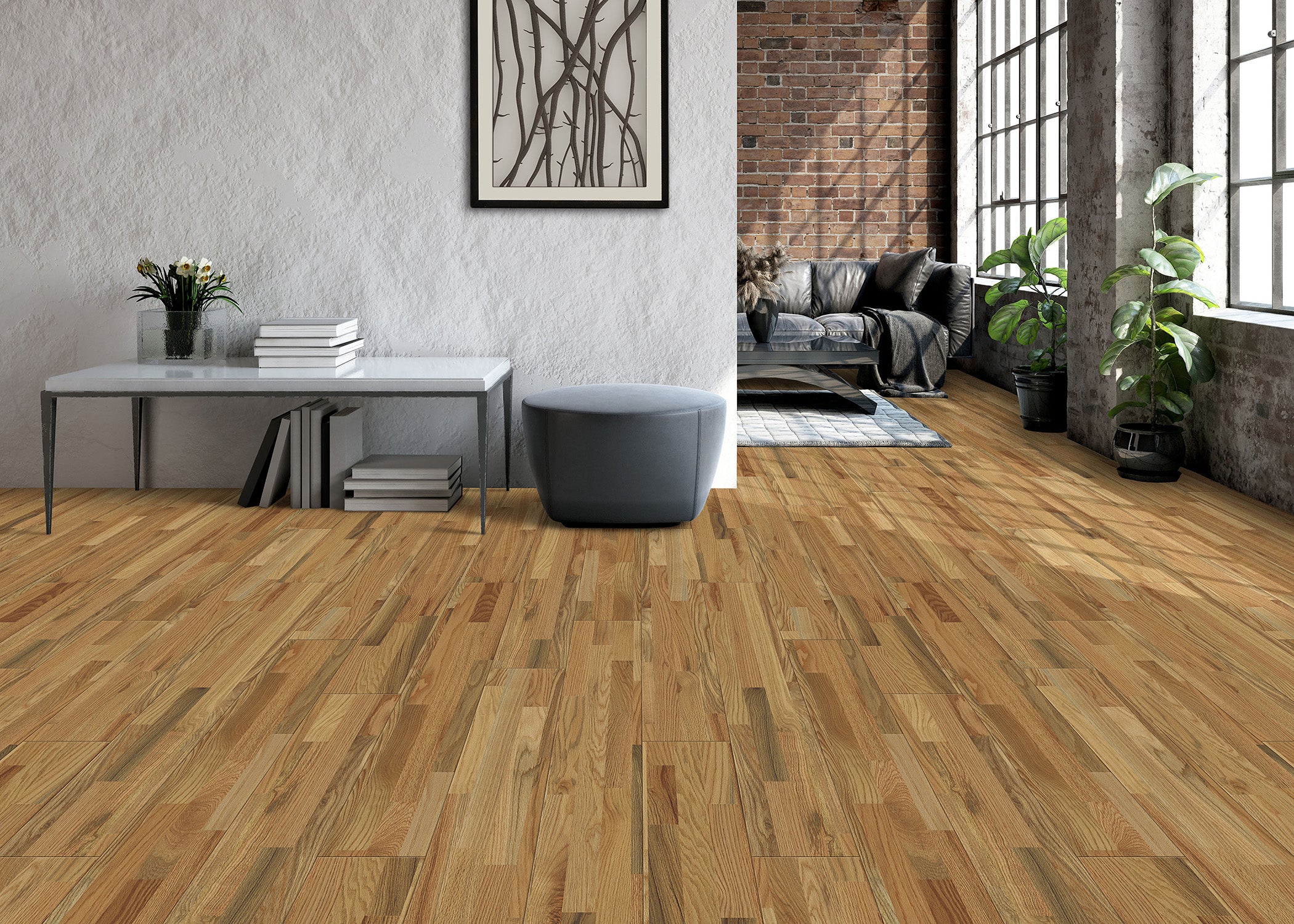 TRQ Classic Red Oak 3mm Glue Down