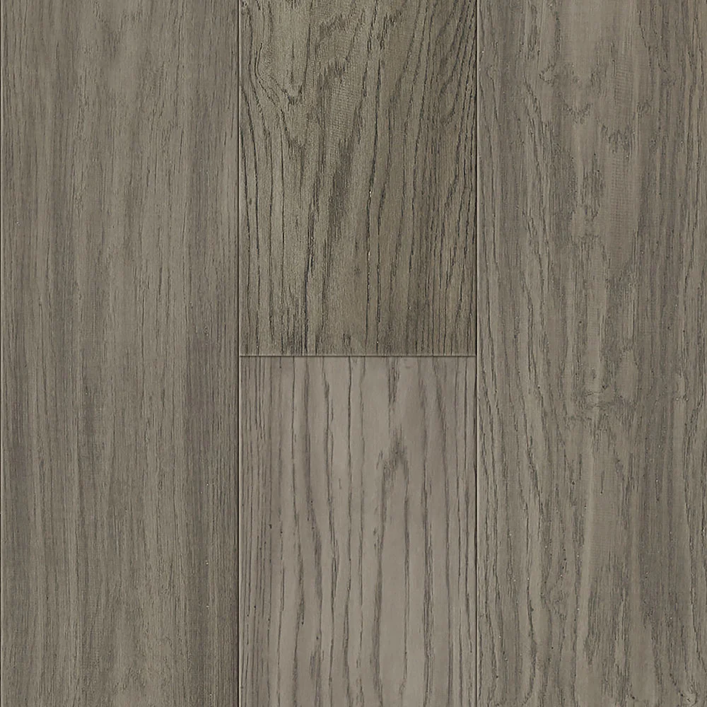 7mm w/pad Crater Lake White Oak Water-Resistant Distressed Engineered Hardwood Flooring 7.48 in Wide