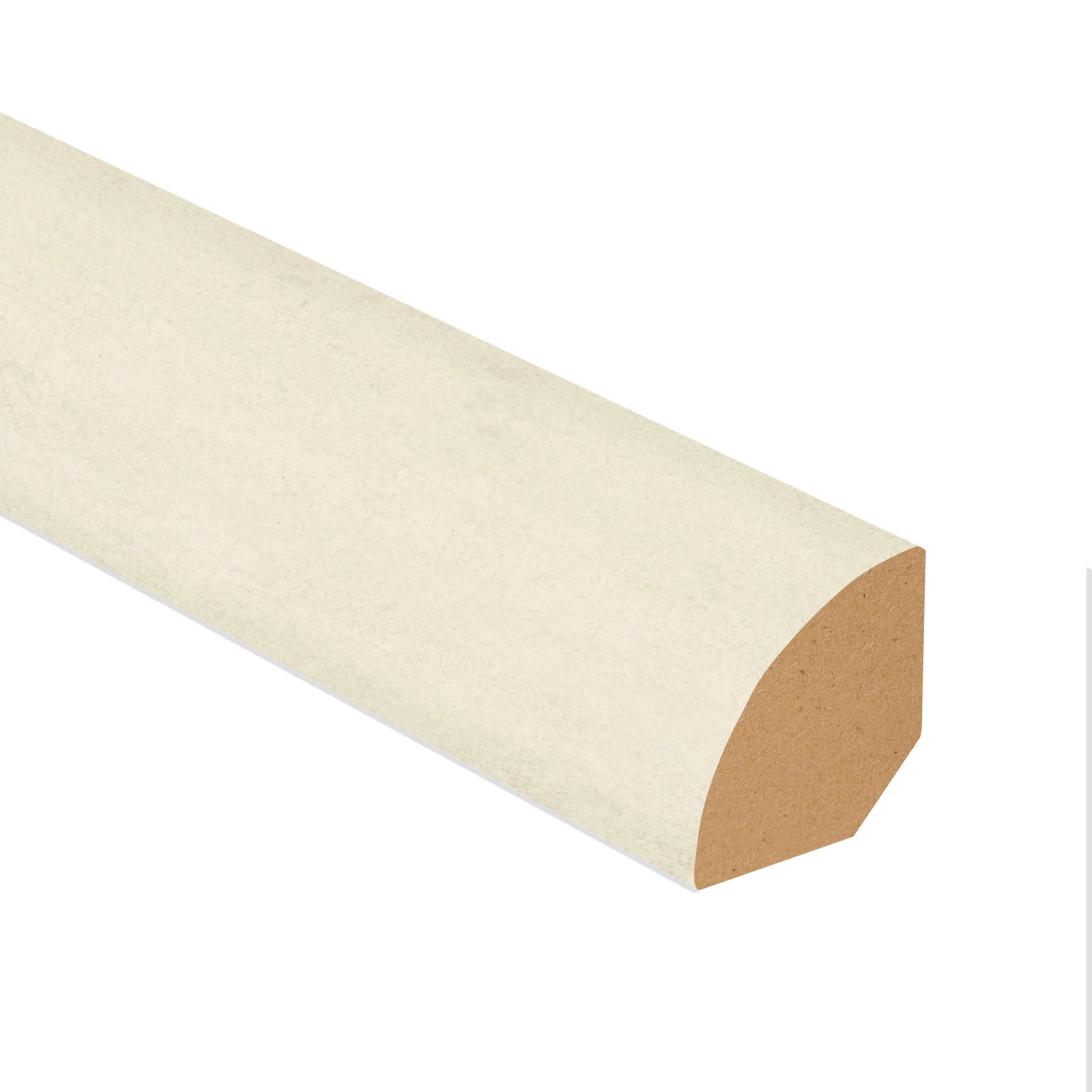 Crescent Moon Stone Laminate 3/4 in. Tall x 0.75 in. Wide x 7.5 ft. Length Quarter Round