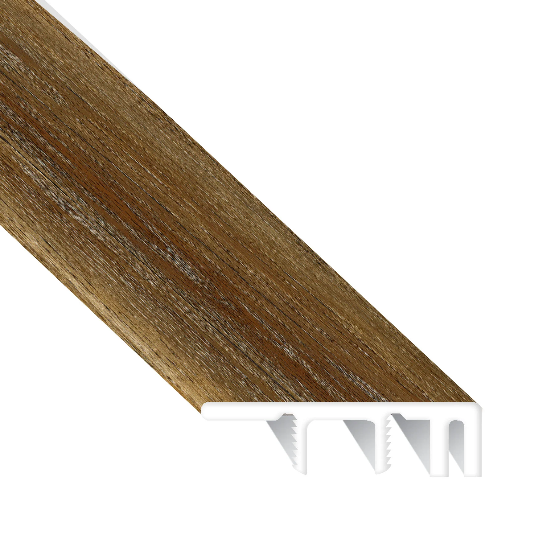 Crooksdale Oak Waterproof 1.5 in wide x 7.5 ft Length End Cap