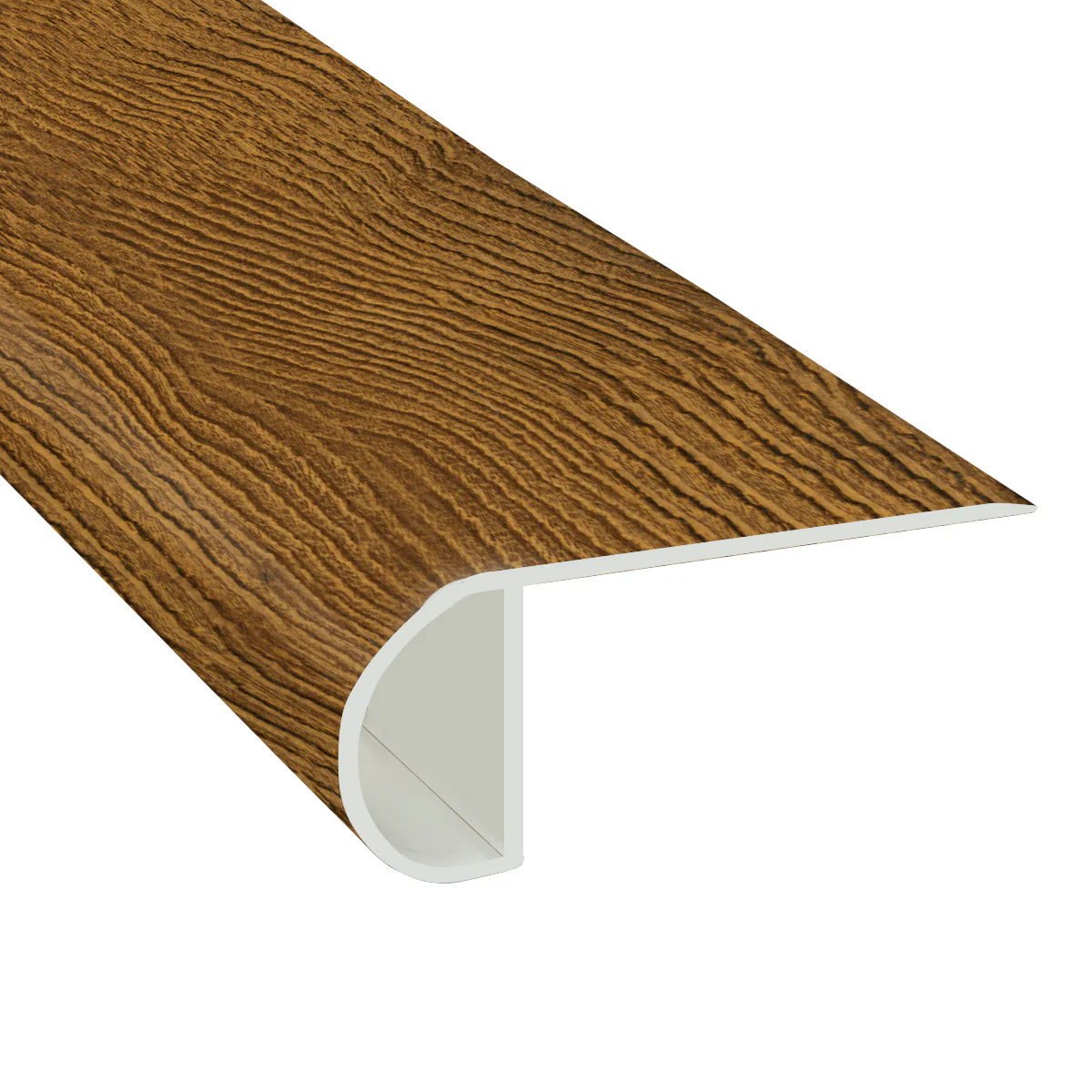 Hay Penny Oak Waterproof Laminate 1 in. Thick x 2.25 in. Wide x 7.5 ft. Length Stair Nose