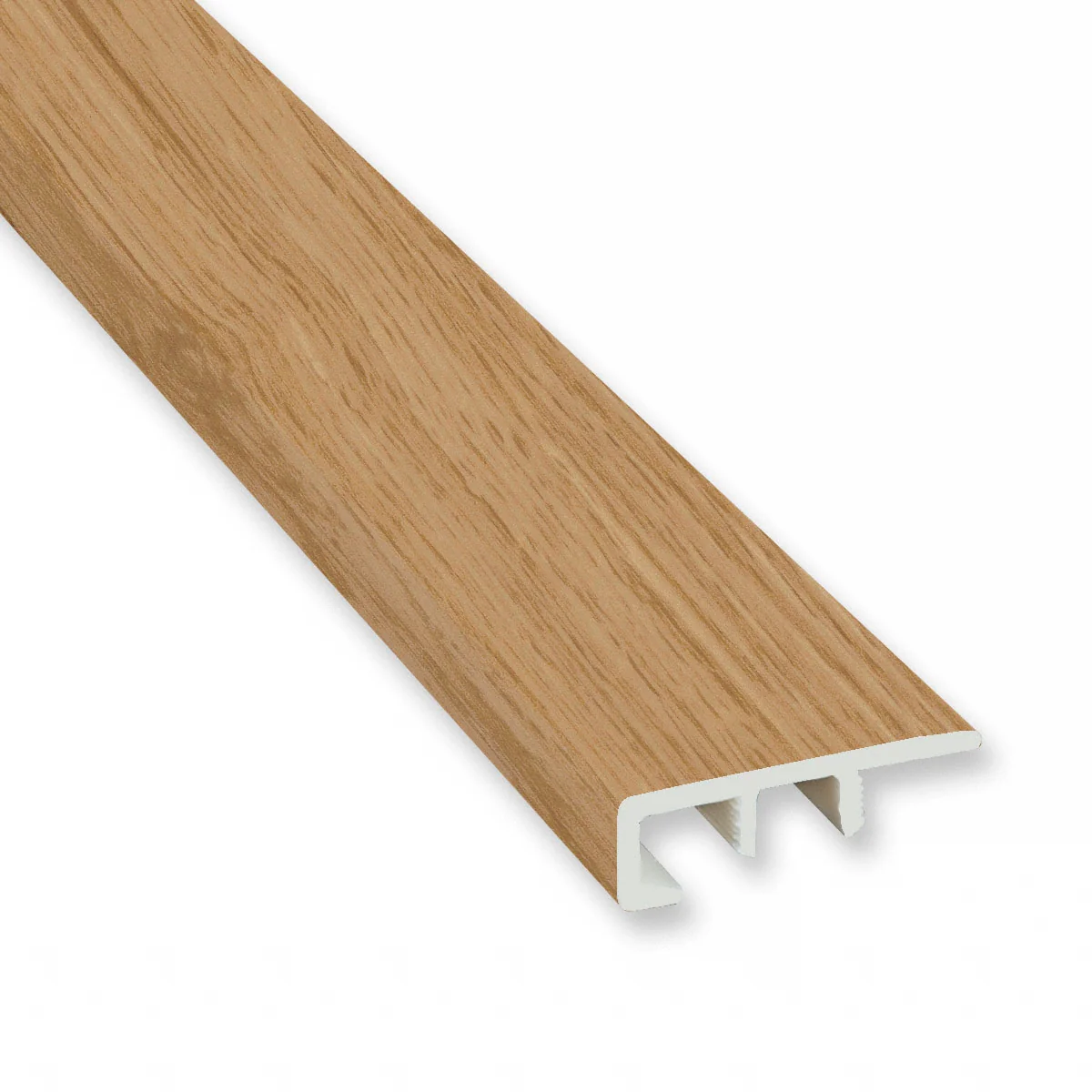 Honey Mead Oak 1.374 in. Wide x 7.5 ft. Length Waterproof End Cap
