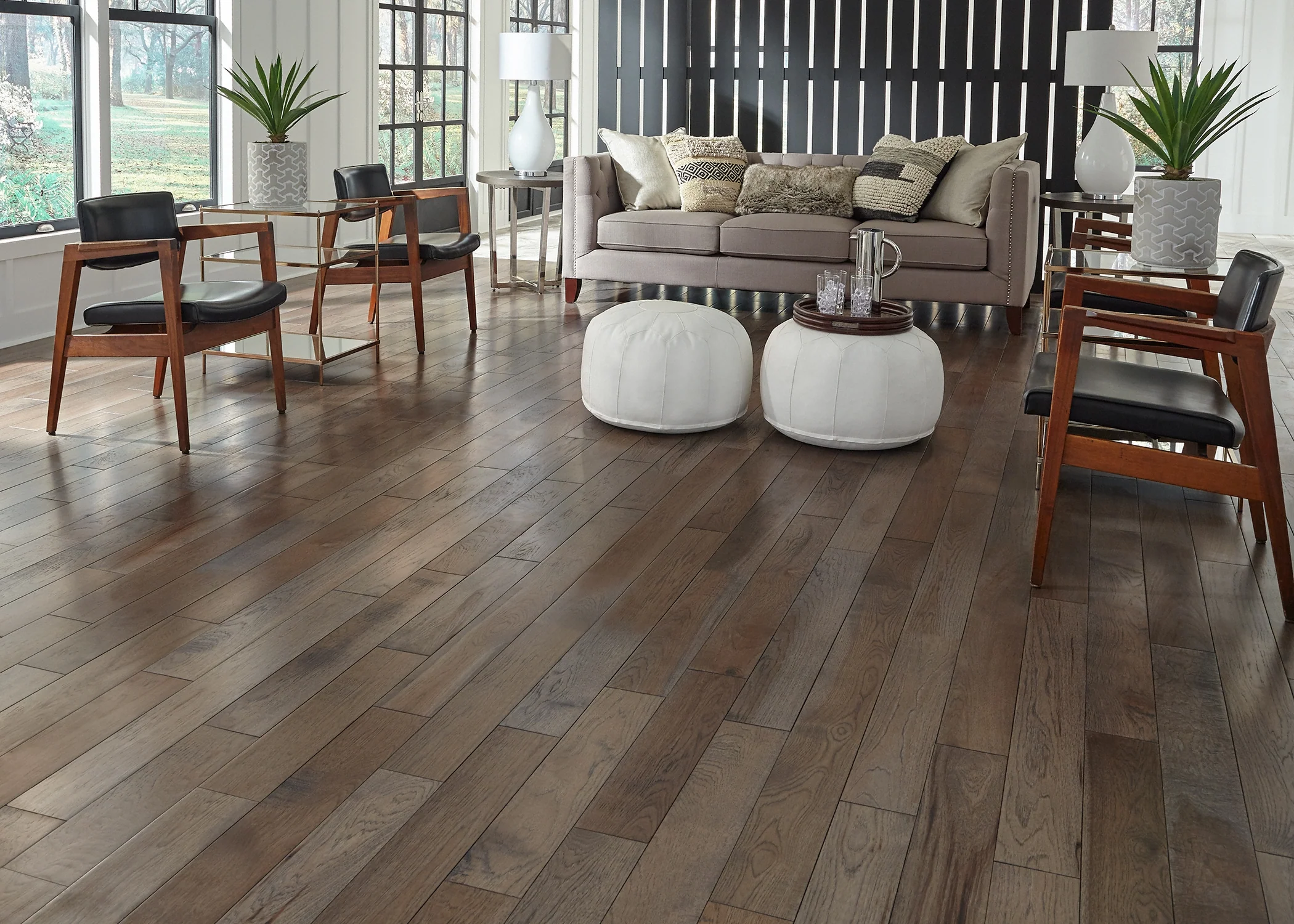 3/4 in. Haversham Hickory Solid Hardwood Flooring 5 in. Wide