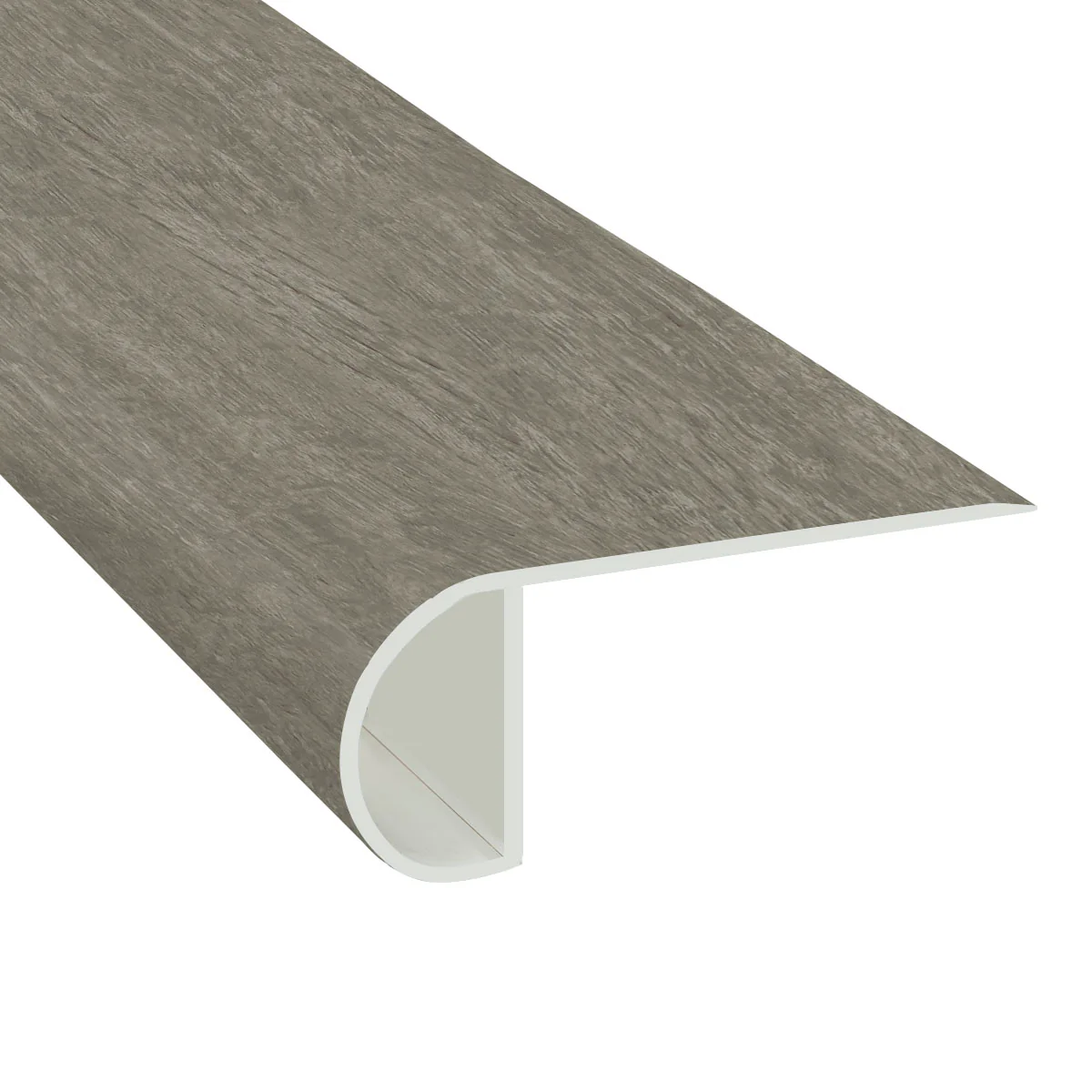 Laguna Gray Oak Waterproof 2.25 in wide x 7.5 ft Length Low Profile Stair Nose