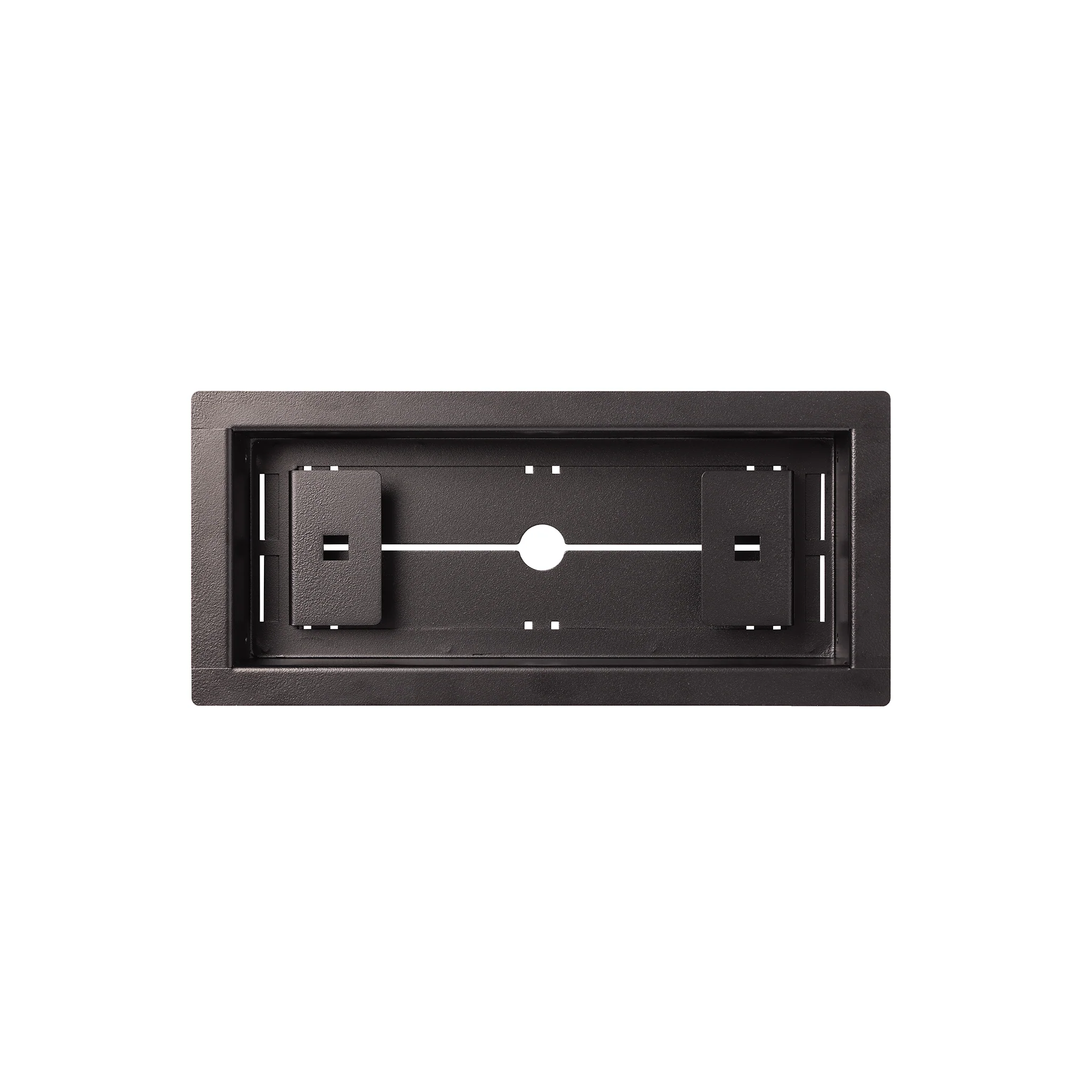 Luxe - Framed Steel Floor Vent White 3x10"