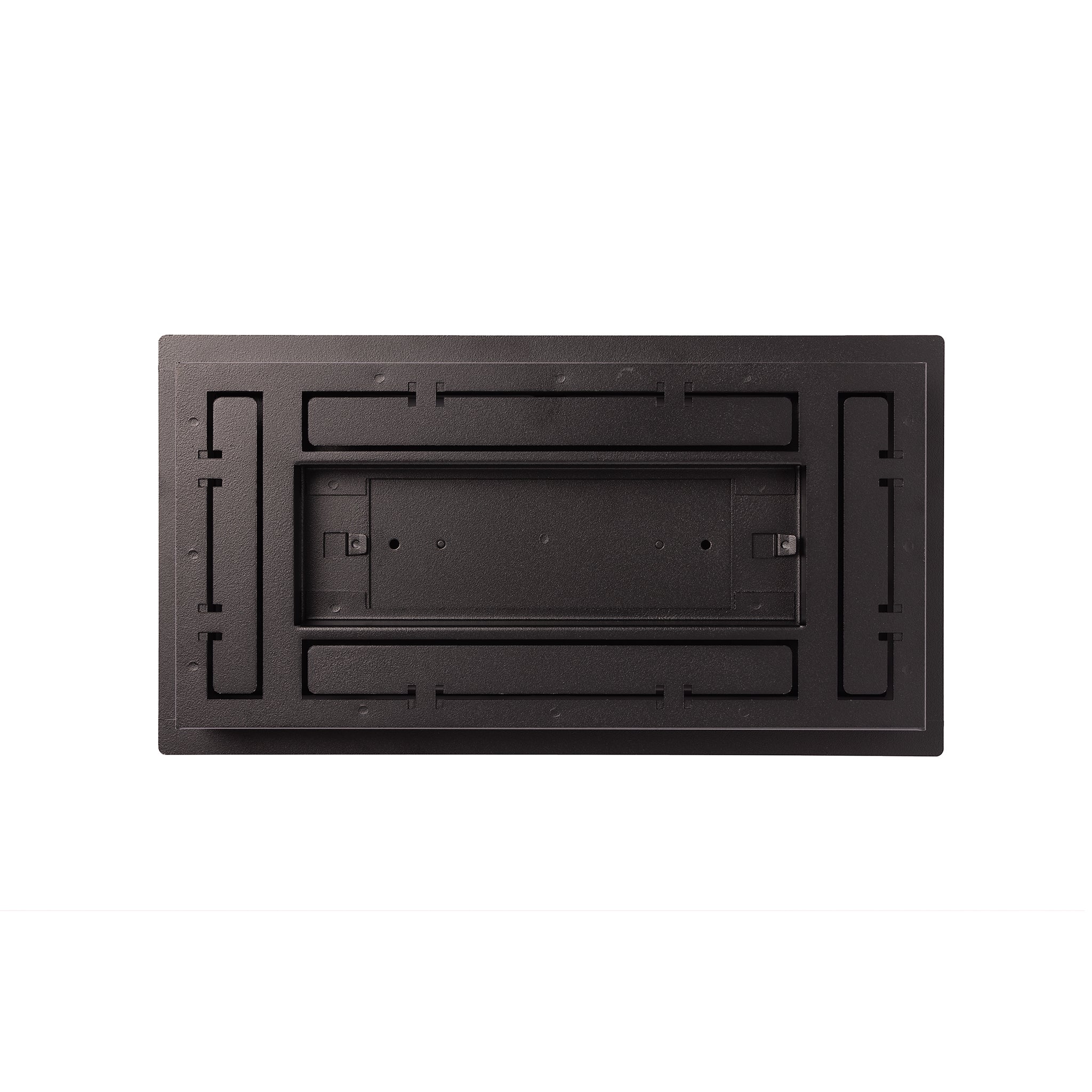 1527-luxe-framed-steel-floor-vent-matte-black-6x14--4.jpg Luxe+ - Framed Steel Floor Vent Matte Black 6x14"