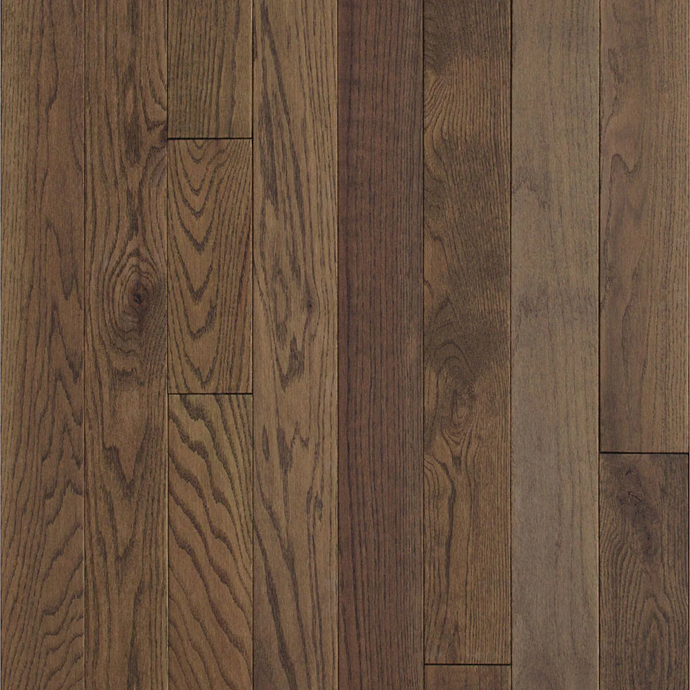 3/4 in. Arctic Hunter Oak Prefinished Solid Hardwood Flooring 4 in. Wide