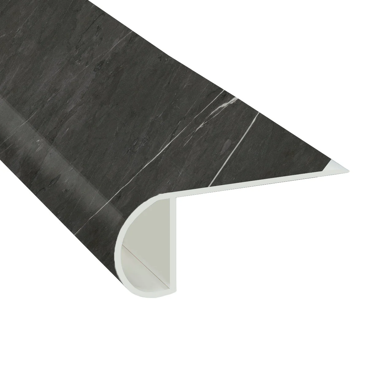 Nero Salerno Waterproof 2.25 in wide x 7.5 ft Length Low Profile Stair Nose