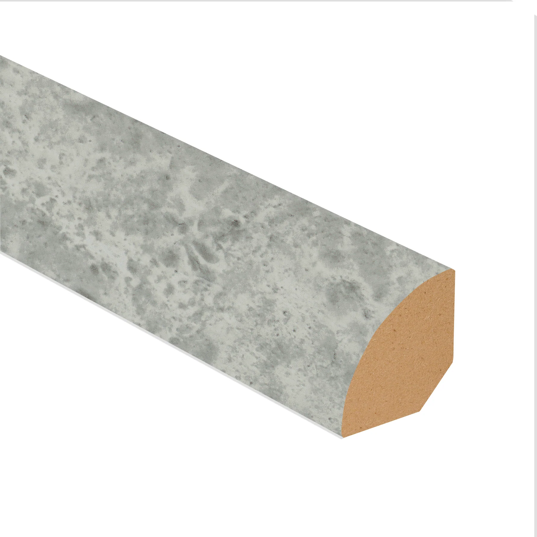 Pantheon Plaza Concrete .75 in wide x 7.5 ft Length Quarter Round