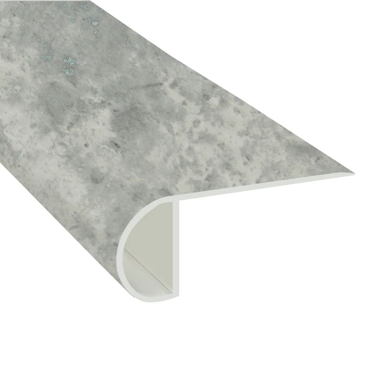 Pantheon Plaza Concrete Waterproof 2.25 in wide x 7.5 ft Length Low Profile Stair Nose