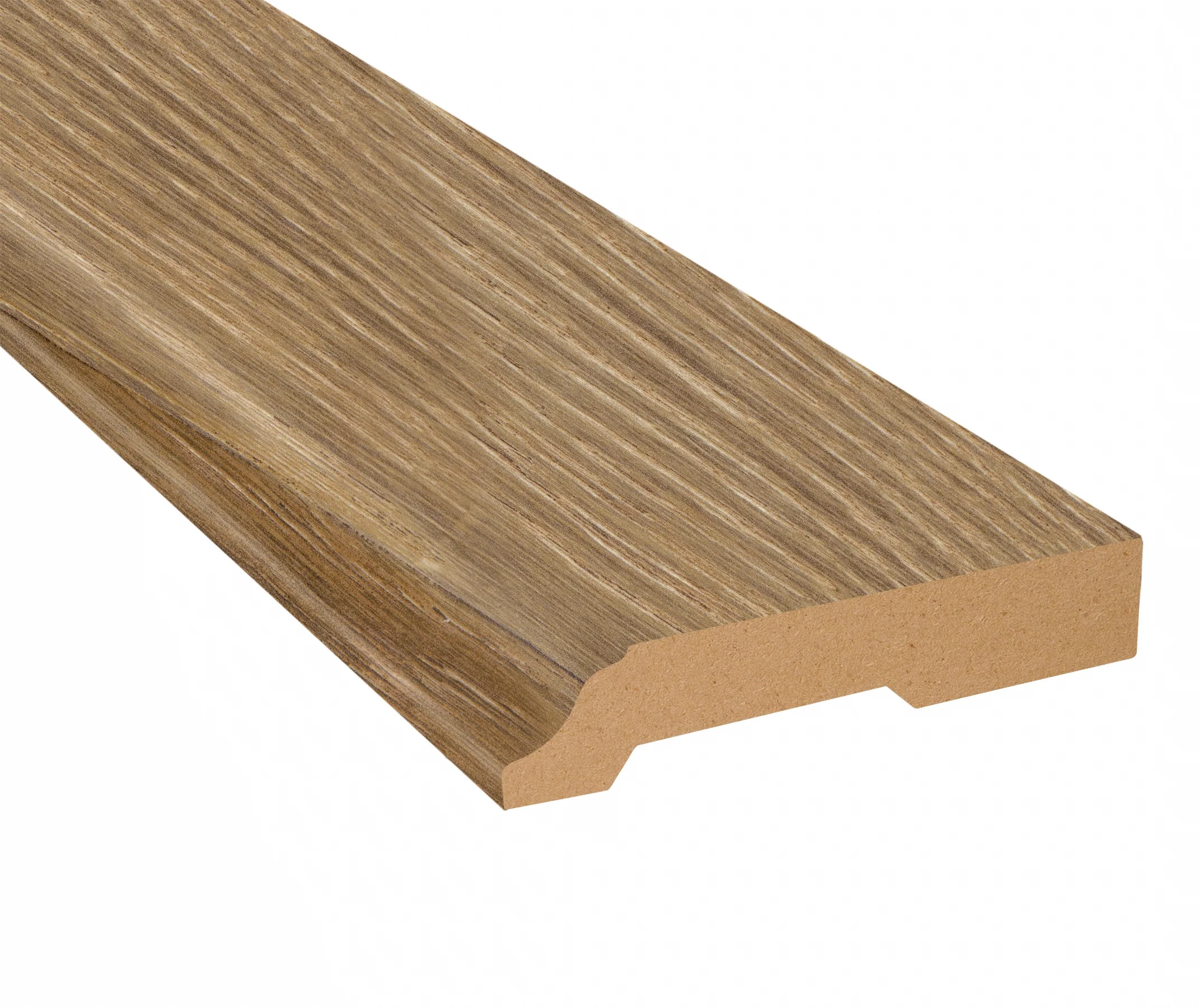 Park Ave Chevron Laminate 3-1/4 in. Tall x 0.63 in. Thick x 7.5 ft. Length Baseboard