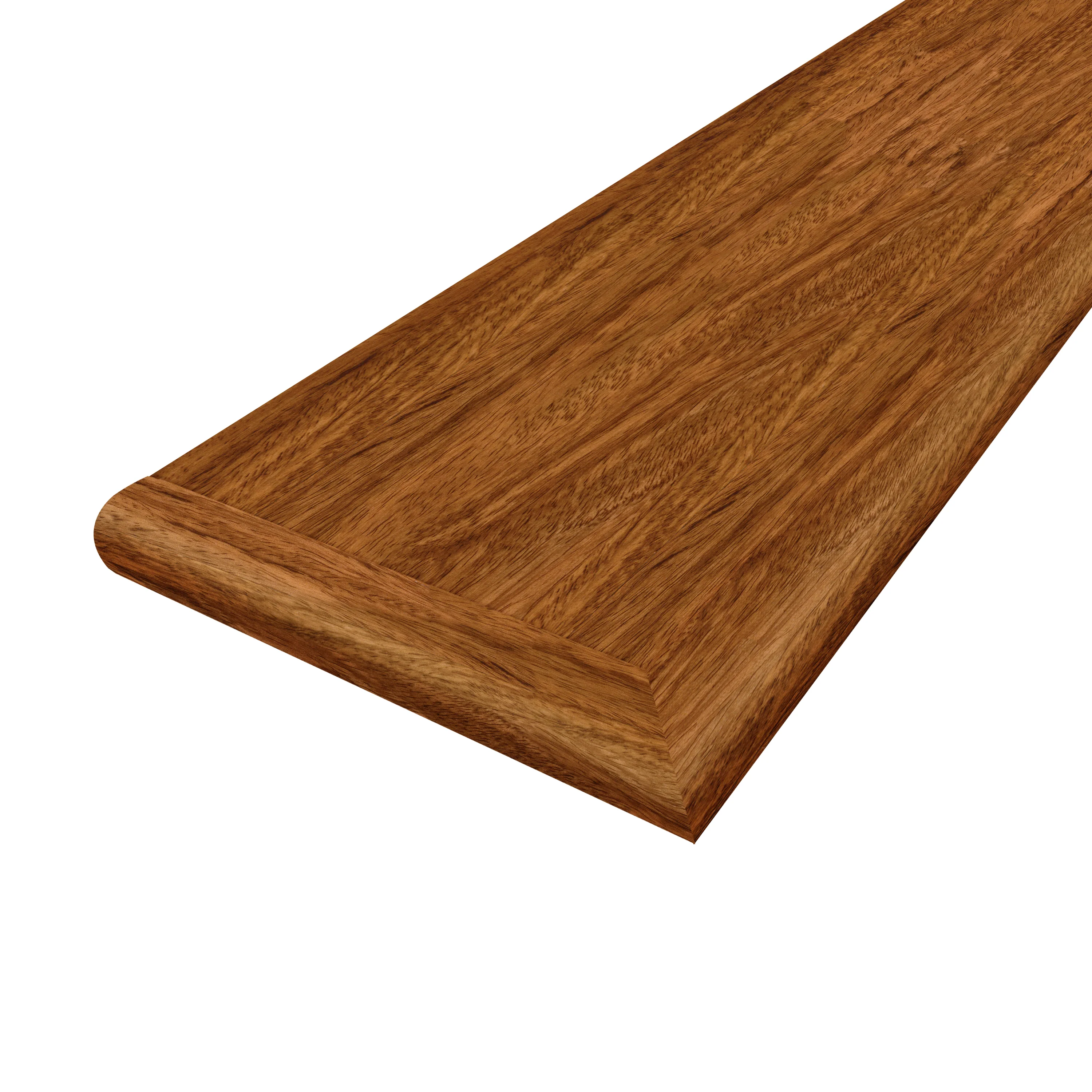 Prefinished Brazilian Koa 1 in. Thick x 11.5 in. Wide x 36 in. Length Tread