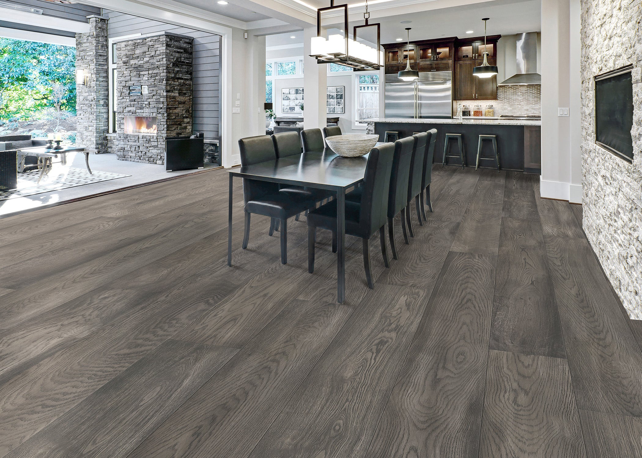 5/8 in. Marco Island White Oak Distressed Engineered Hardwood Flooring 9.5 in. Wide