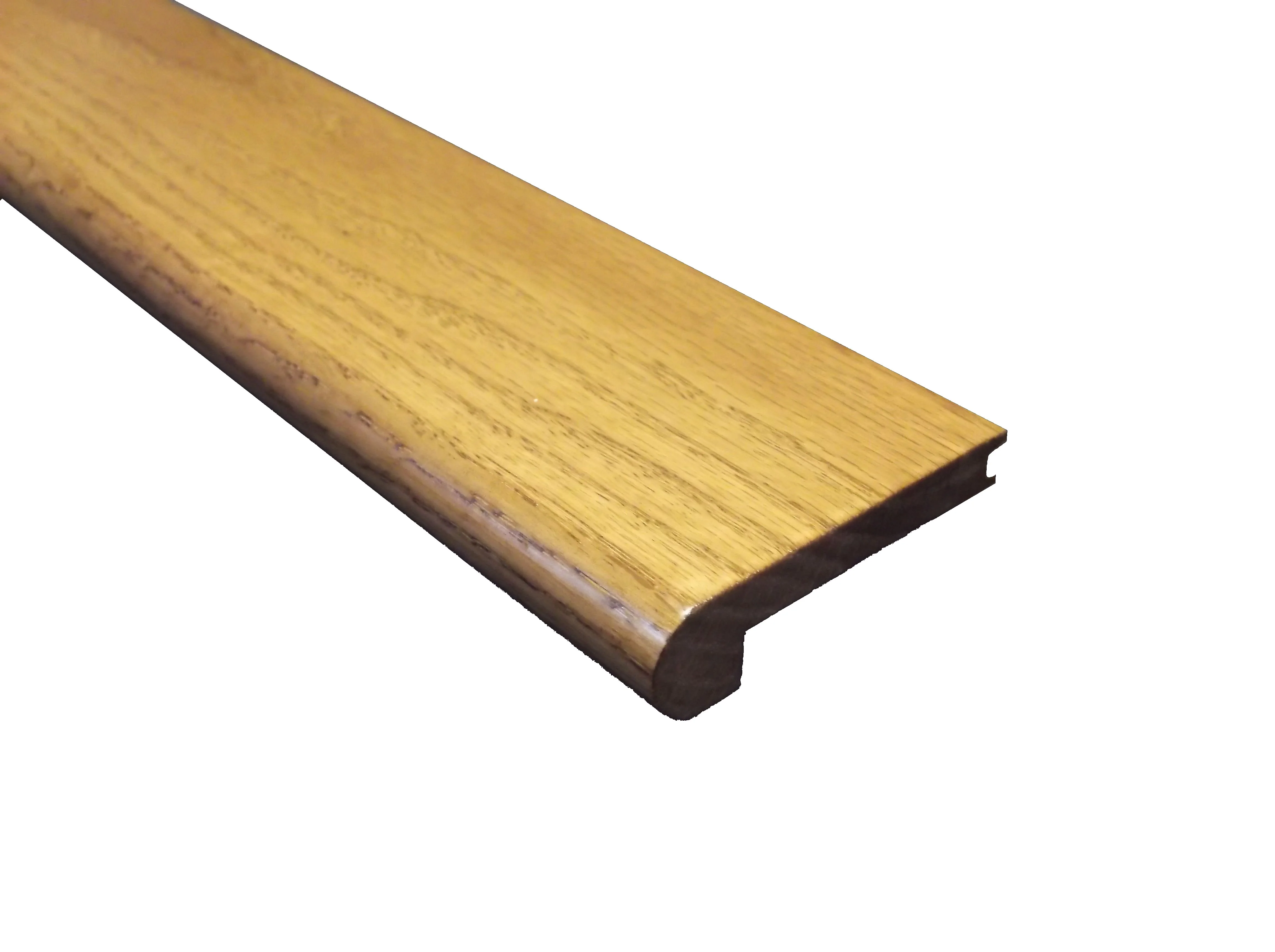 Prefinished Butterscotch Oak 3/8 in. Thick x 2.75 in. Wide x 6.5 ft. Length Stair Nose