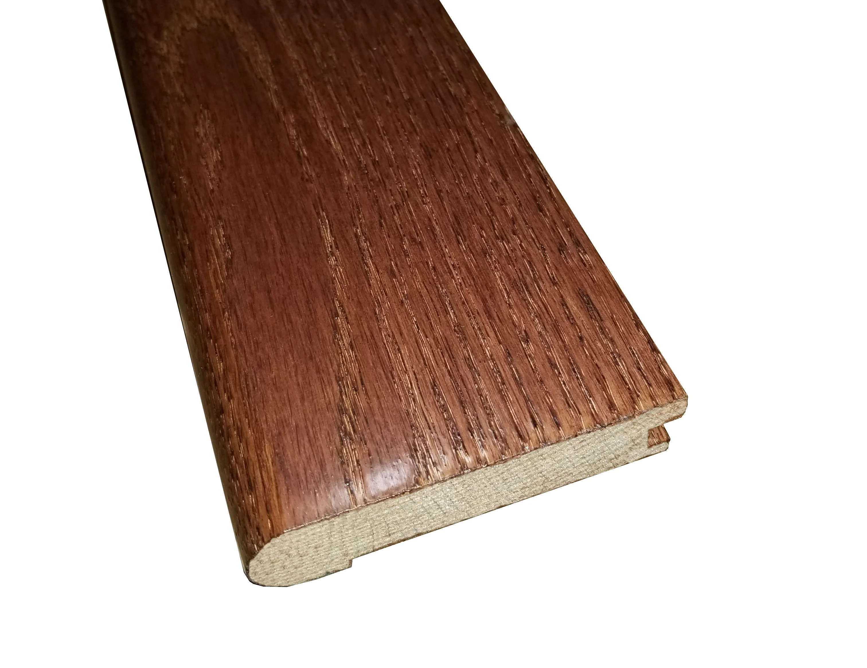 Prefinished Cherry Oak 3/4 in. Thick x 3.13 in. Wide x 6.5 ft. Length Stair Nose
