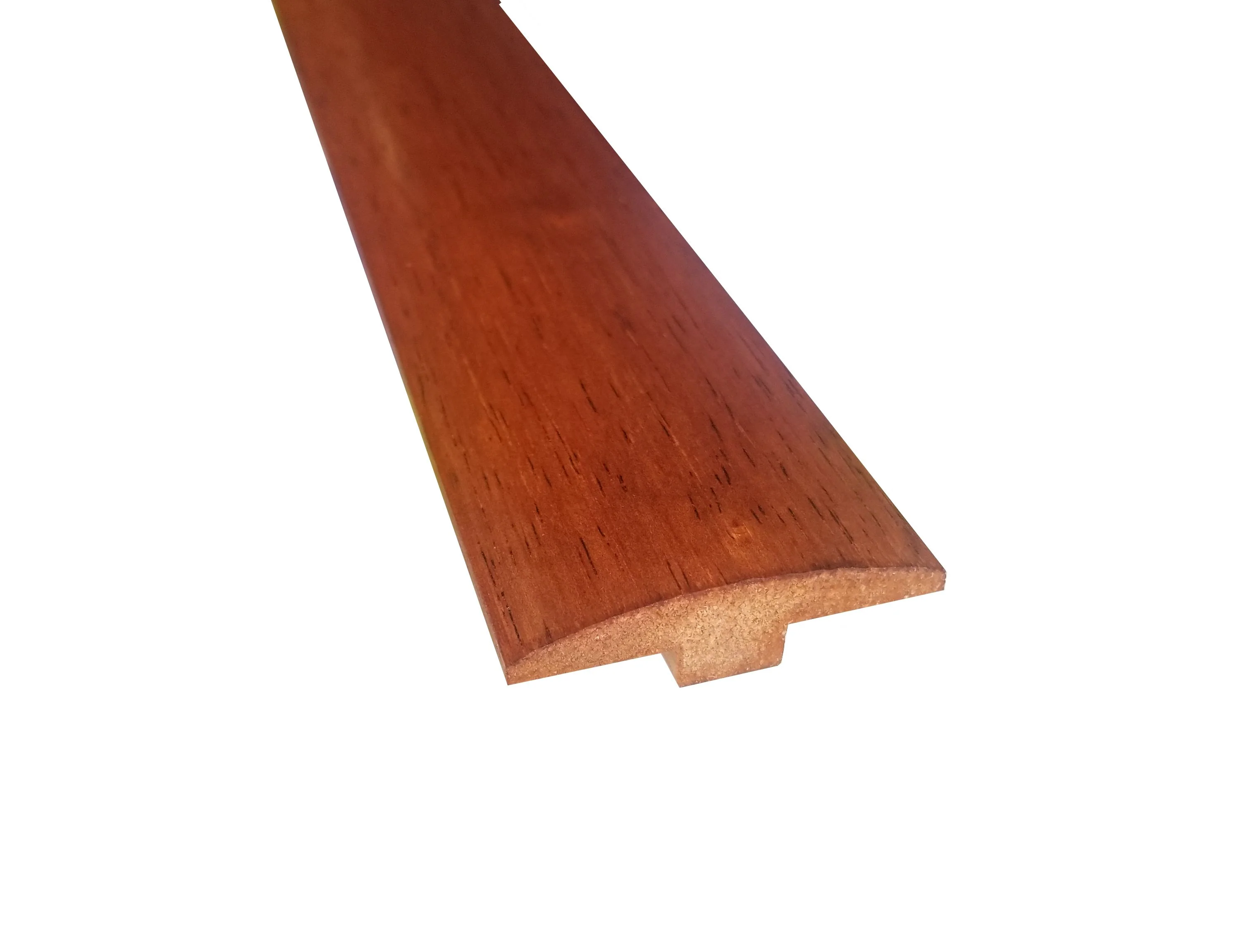 Prefinished Copper Hevea 2 in. Wide x 6.5 ft. Length T-Molding