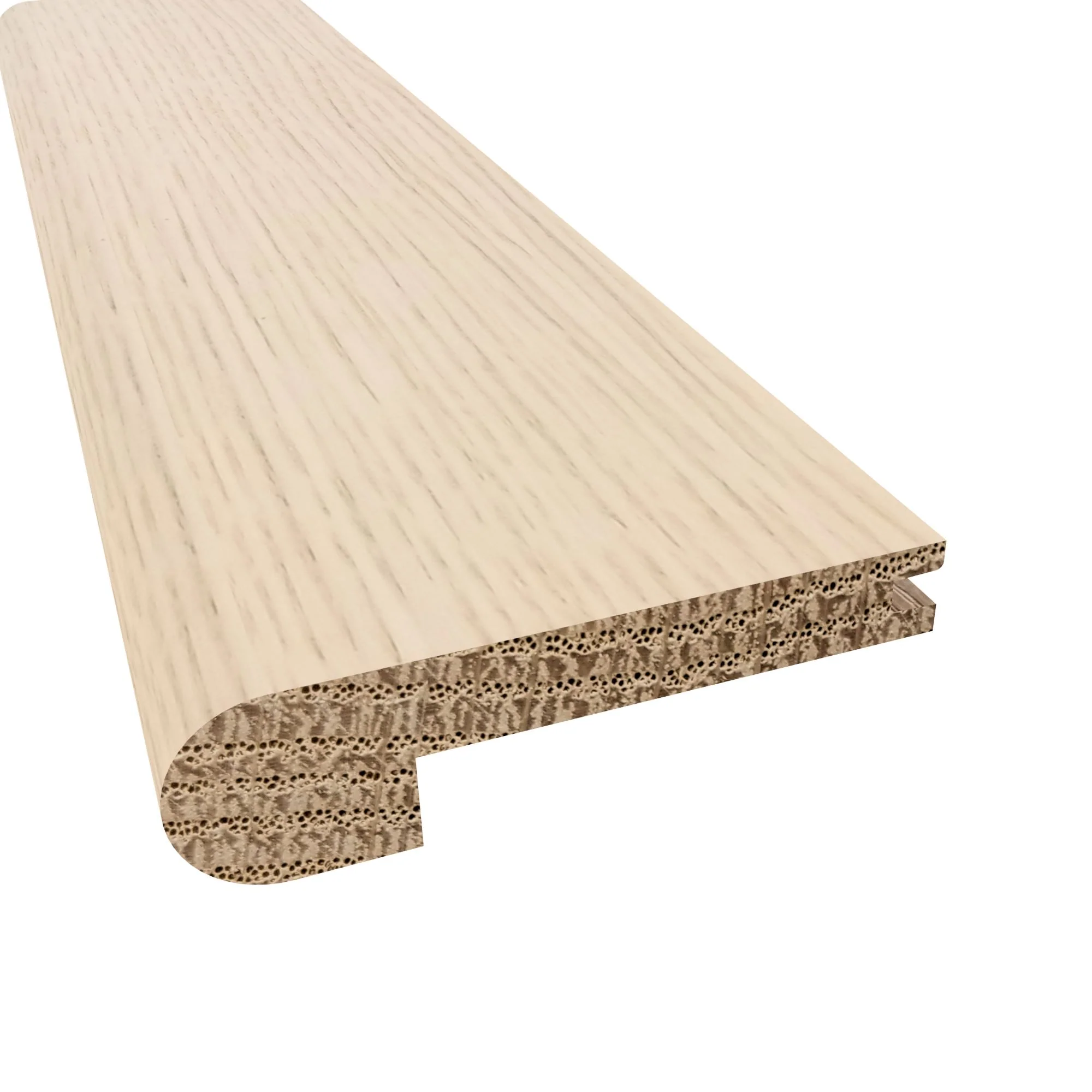 Prefinished Desert Sand 3/8 in. Thick x 2.75 in. Wide x 6.5 ft. Length Stair Nose