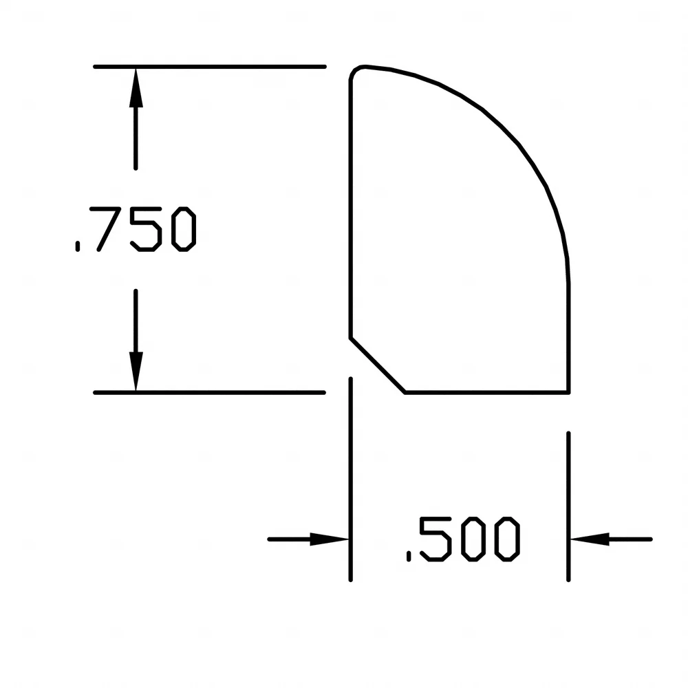 2069-prefinished-golden-mahogany-hardwood-1-2-in-thick-x-0-75-in-wide-x-78-in-length-shoe-molding-2.webp Prefinished Golden Mahogany Hardwood 1/2 in. Thick x 0.75 in. Wide x 78 in. Length Shoe Molding