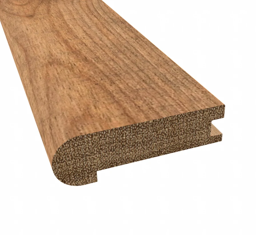 Prefinished Hannah Point Distressed 3/4 in. Thick x 3.13 in. Wide x 6.5 ft. Length Stair Nose