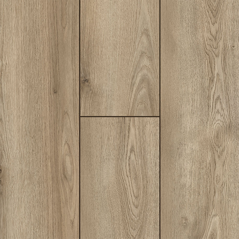 10mm Brisk Hollow Oak w/ pad Water-Resistant Laminate Flooring 8.03 in. Wide x 47.64 in. Long
