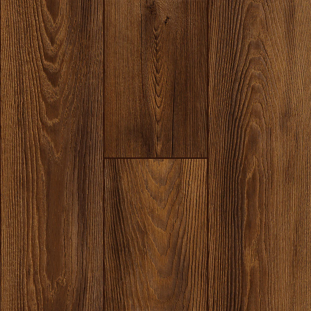 12mm Hay Penny Oak w/ pad Water-Resistant Laminate Flooring 8.03 in. Wide x 48 in. Long