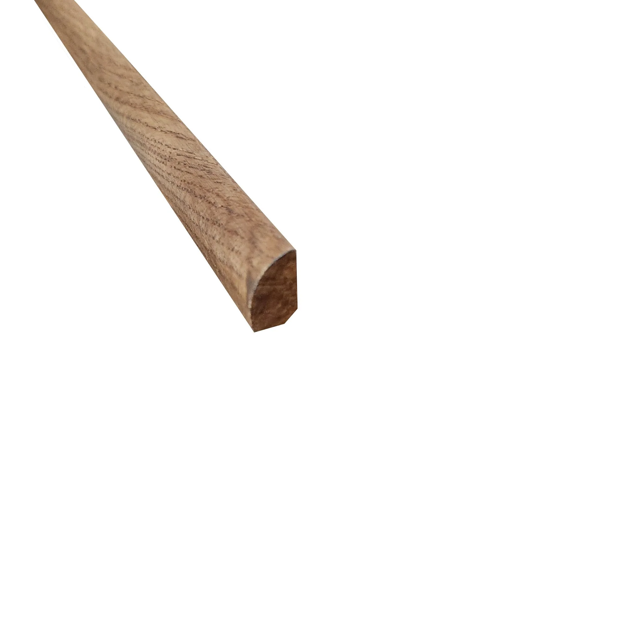 Prefinished Nutmeg Oak Hardwood 1/2 in. Thick x 0.75 in. Wide x 78 in. Length Shoe Molding