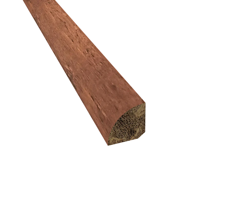 Prefinished Peppercorn Bamboo 3/4 in. Tall x 0.75 in. Wide x 72 in. Length Quarter Round