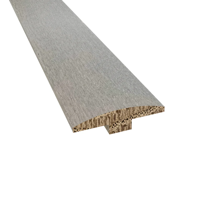 Prefinished Prague White Oak 2 in. Wide x 6.5 ft. Length T-Molding