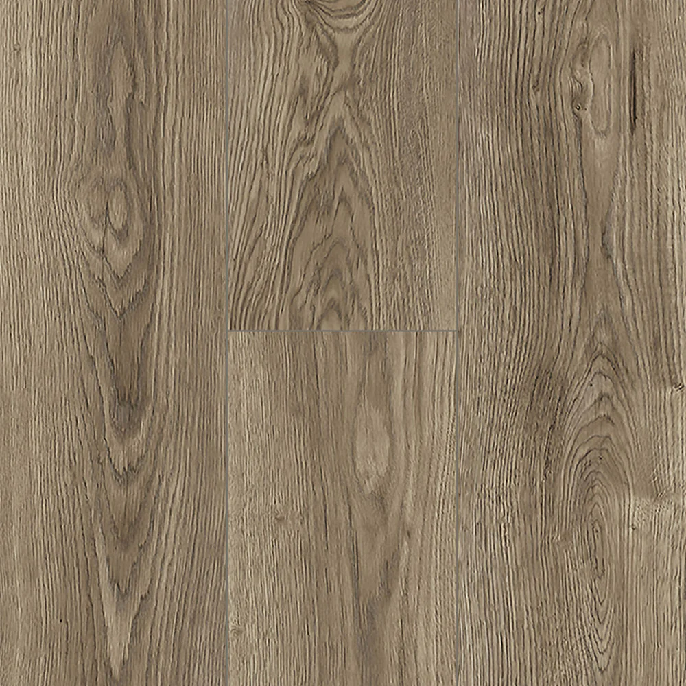 8mm Mountain Trail Oak w/ pad Water-Resistant Laminate Flooring 8.03 in. Wide x 48 in. Long