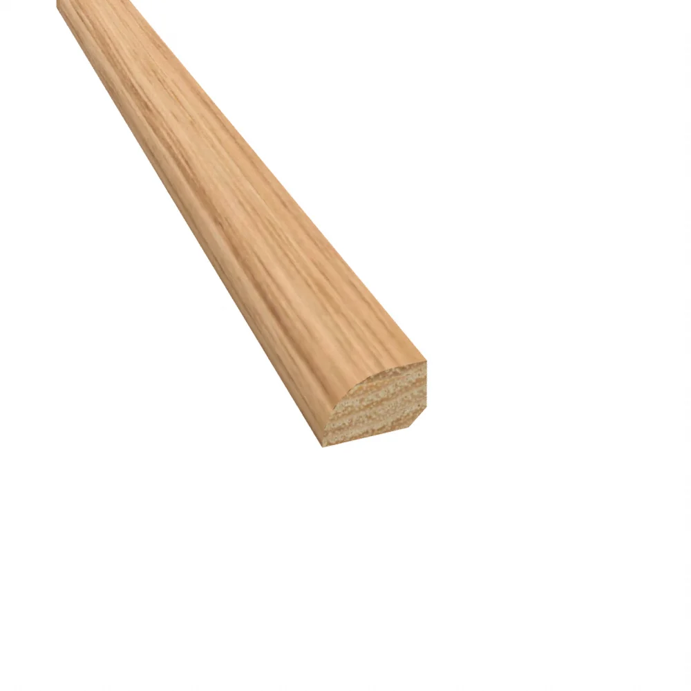Prefinished Rustic Hickory 3/4 in. Tall x 0.5 in. Wide x 6.5 ft. Length Shoe Molding