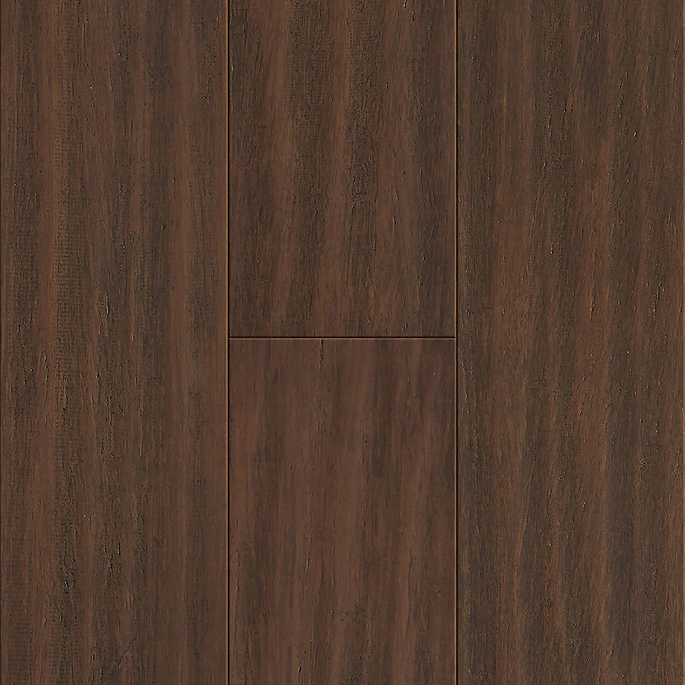 7mm w/pad Timberline Distressed Water-Resistant Strand Engineered Bamboo Flooring 7.5 in Wide