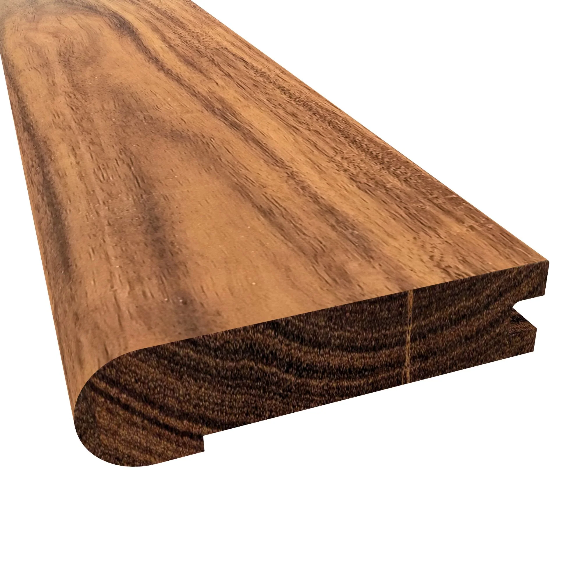 Prefinished Tobacco Road 3/4 in. Thick x 3.13 in. Wide x 6.5 ft. Length Stair Nose