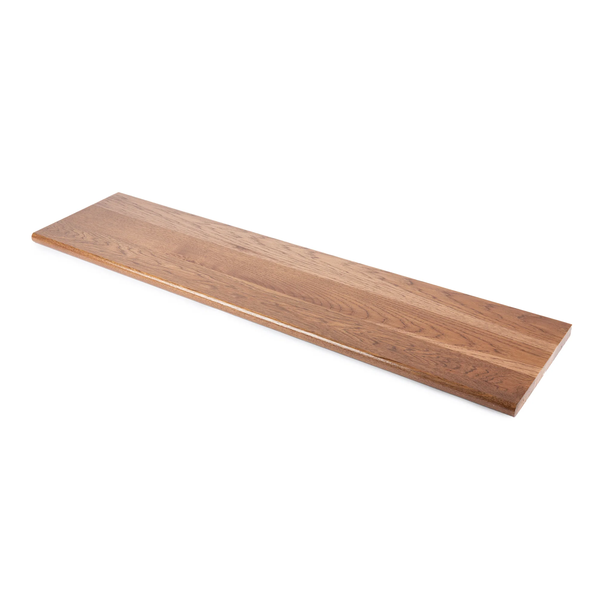 Prefinished Walnut Hickory 1 in thick x 11.5 in wide x 48 in Length Tread