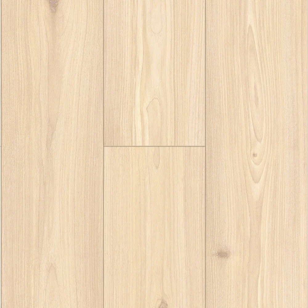 9mm w/pad Voyager Pine Water-Resistant Hybrid Resilient Flooring 7.56 in. Wide x 50.63 in. Long