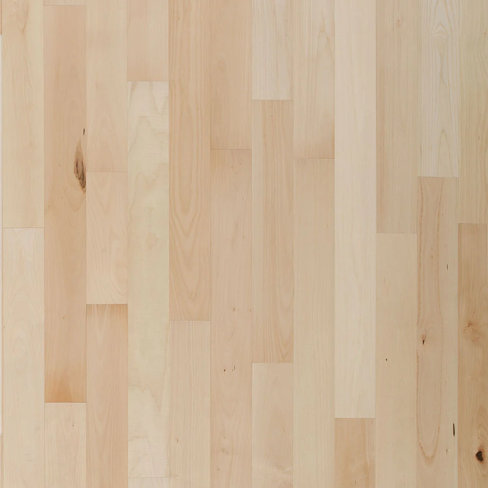 3/8 in. Natural Maple Quick Click Prefinished Engineered Hardwood Flooring 5 in. Wide