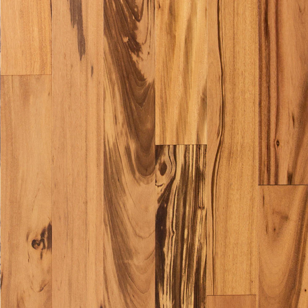 3/8 in. Brazilian Koa Prefinished Engineered Hardwood Flooring 3.25 in. Wide
