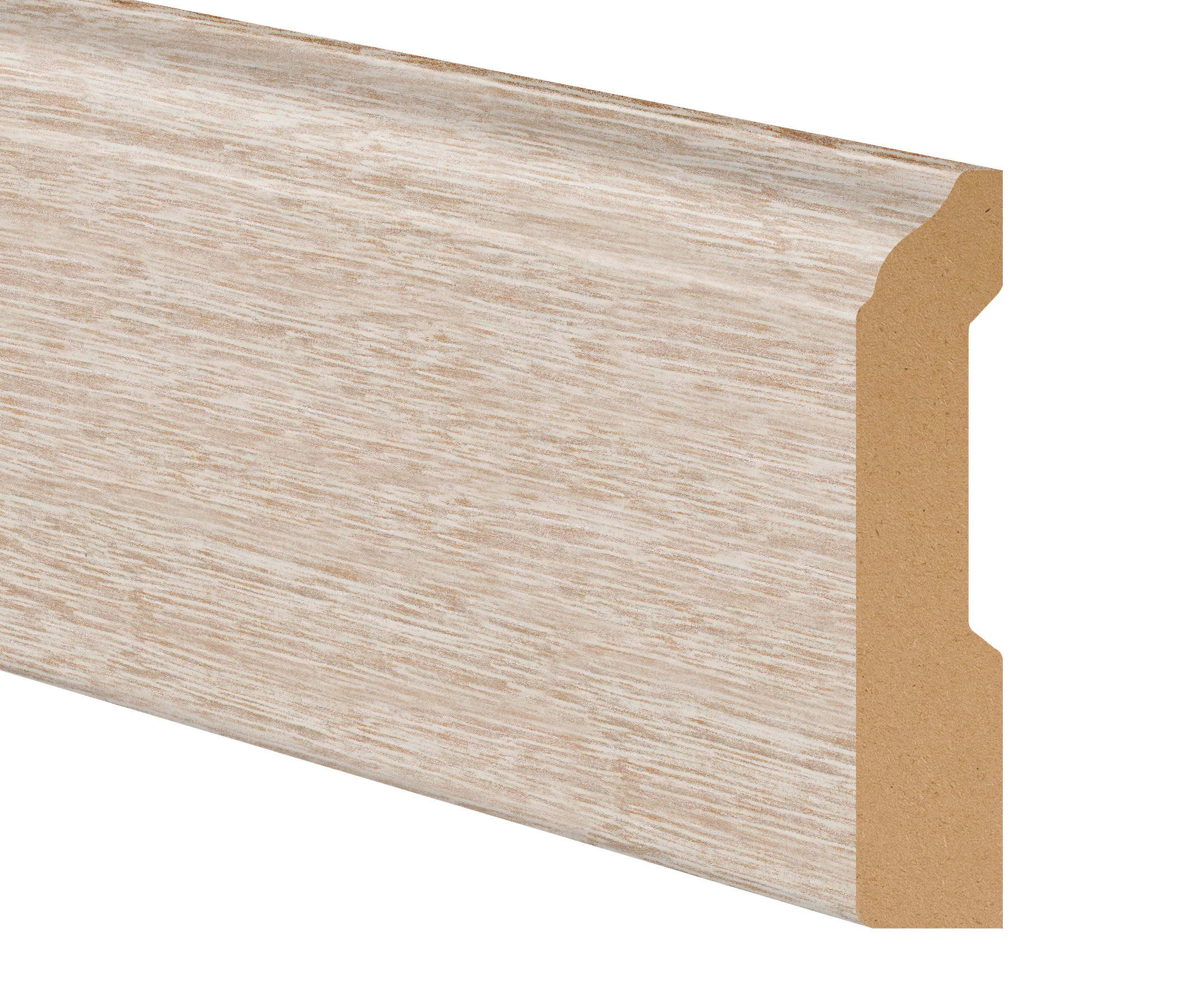 St. Peters Oak Hybrid Resilient 3-1/4 in. Tall x 0.63 in. Thick x 7.5 ft. Length Baseboard