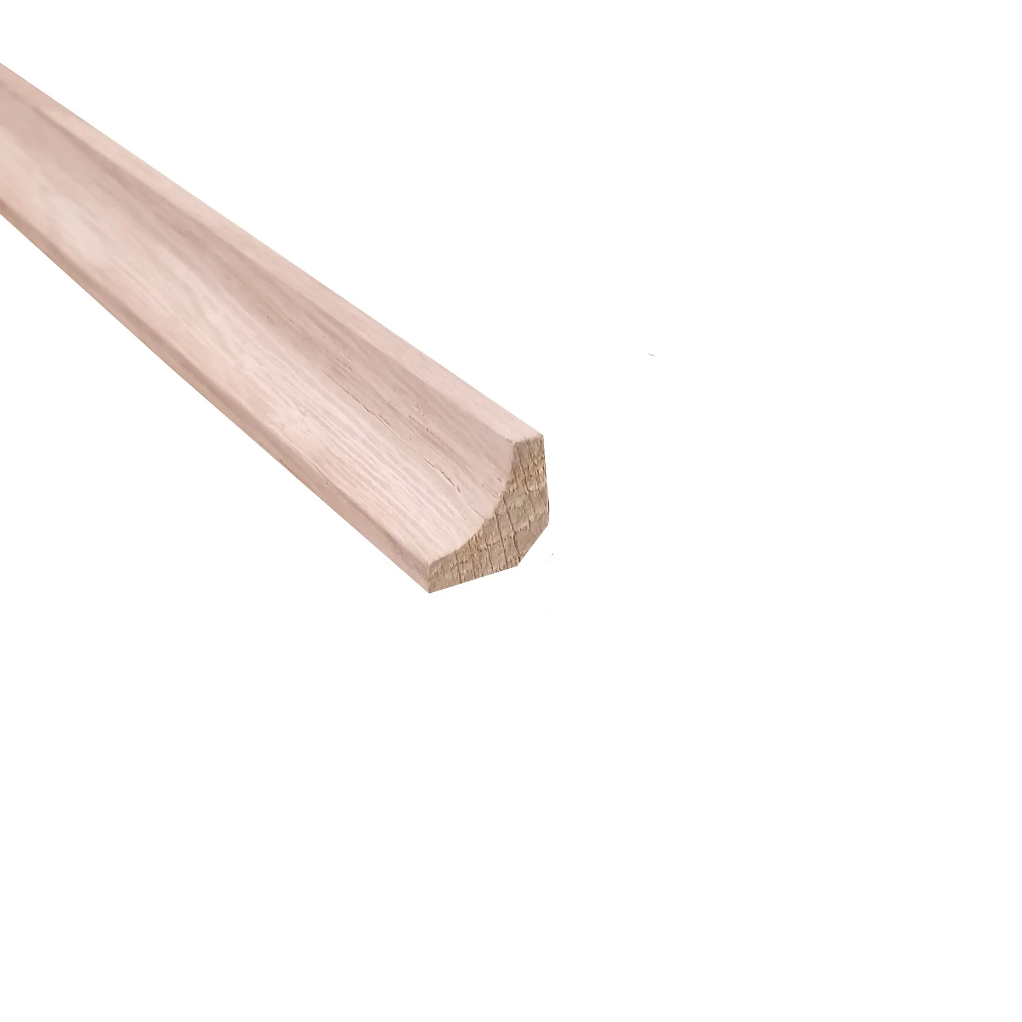 Unfinished Red Oak Cove Molding 3/4 in. Tall x 3/4 in. Wide x 8 ft. Length