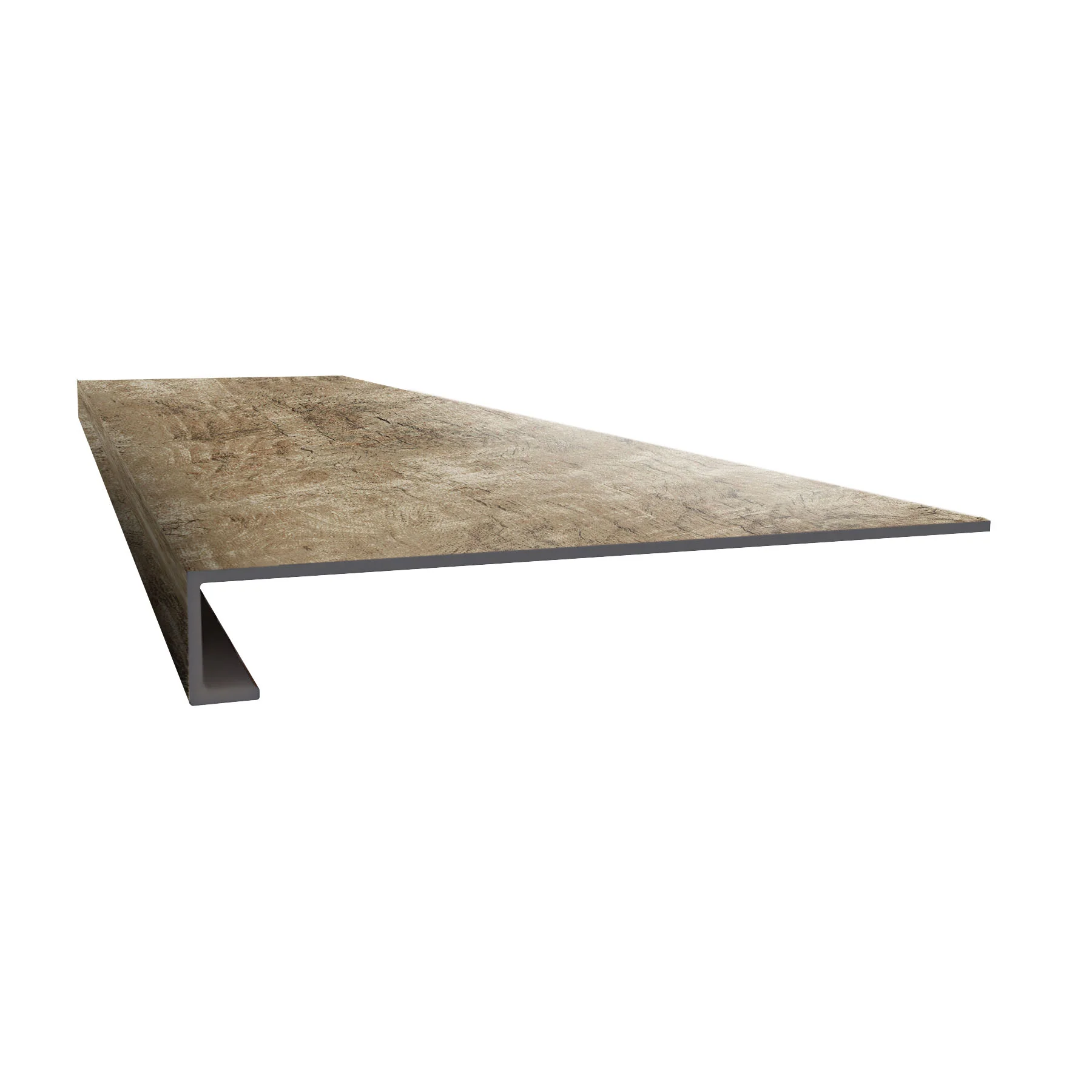 Wagon Wheel Oak 48" inch Square Retrofit Tread