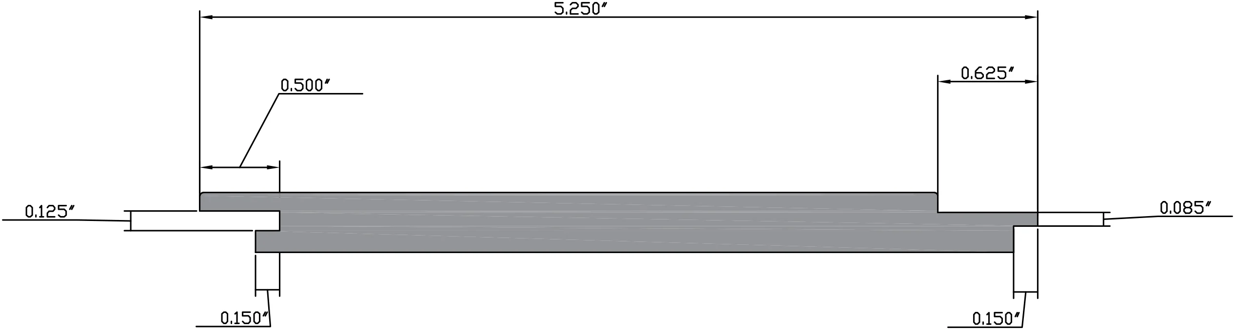 Wall Shiplap PRE White 5-1/4" x 96"