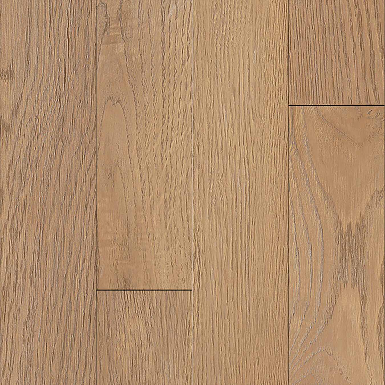 6.5mm w/pad White Oak Natural Waterproof WPC Vinyl Plank Flooring 3.26 in. Wide x Multi Length