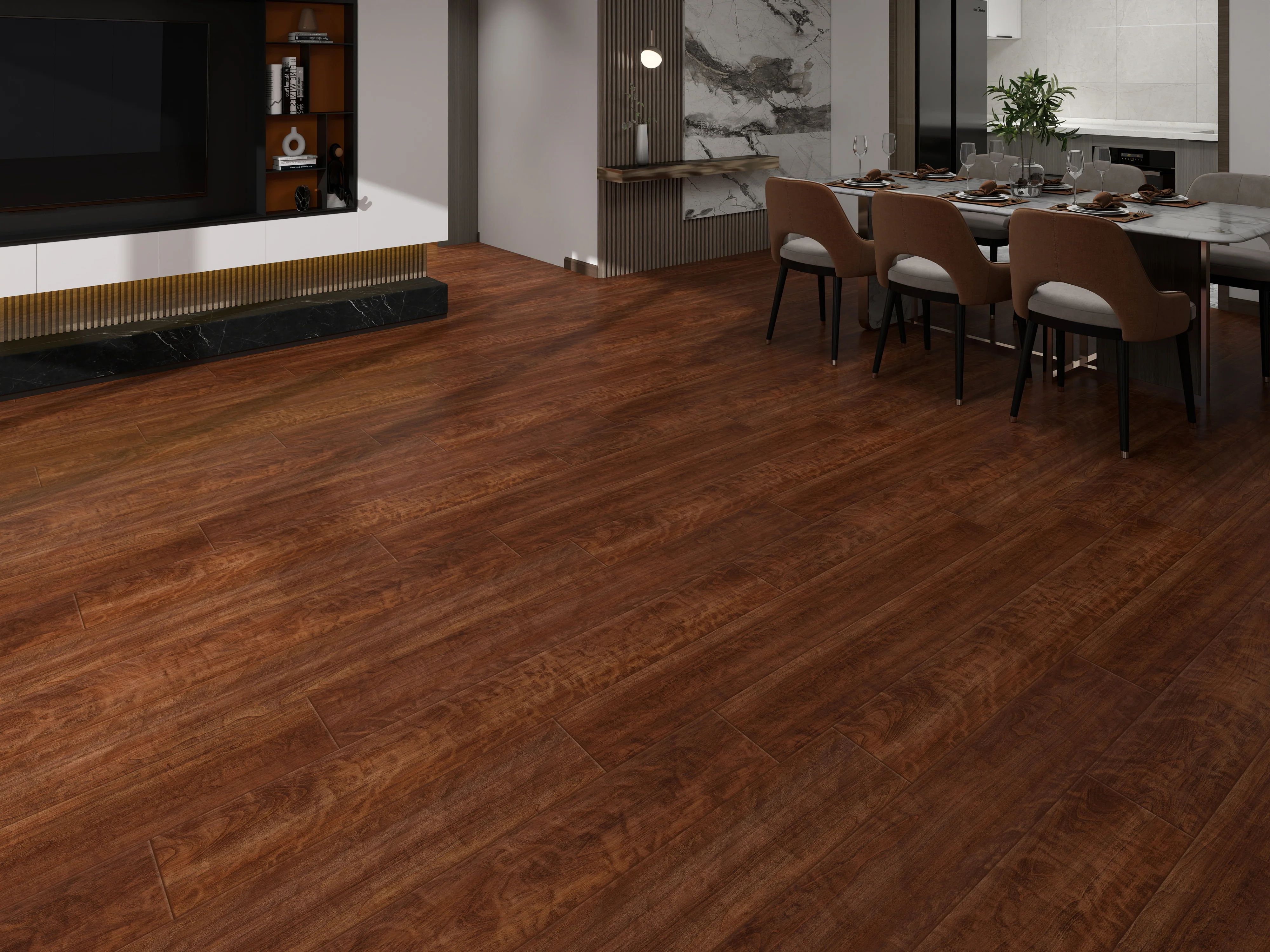 7mm w/pad Cypress Point Pear Waterproof Rigid Vinyl Plank 9 in. Wide x 60 in. Long
