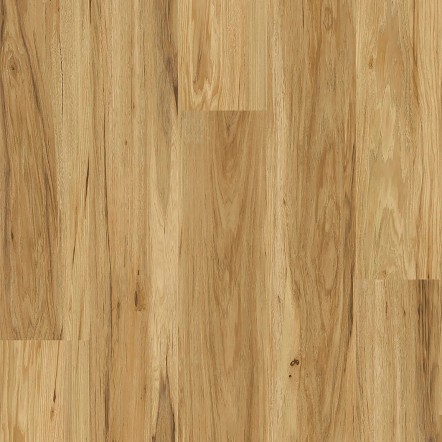 8mm w/pad Hickory Waterproof WPC Vinyl Plank Flooring 6 in. Wide x 48 in. Long