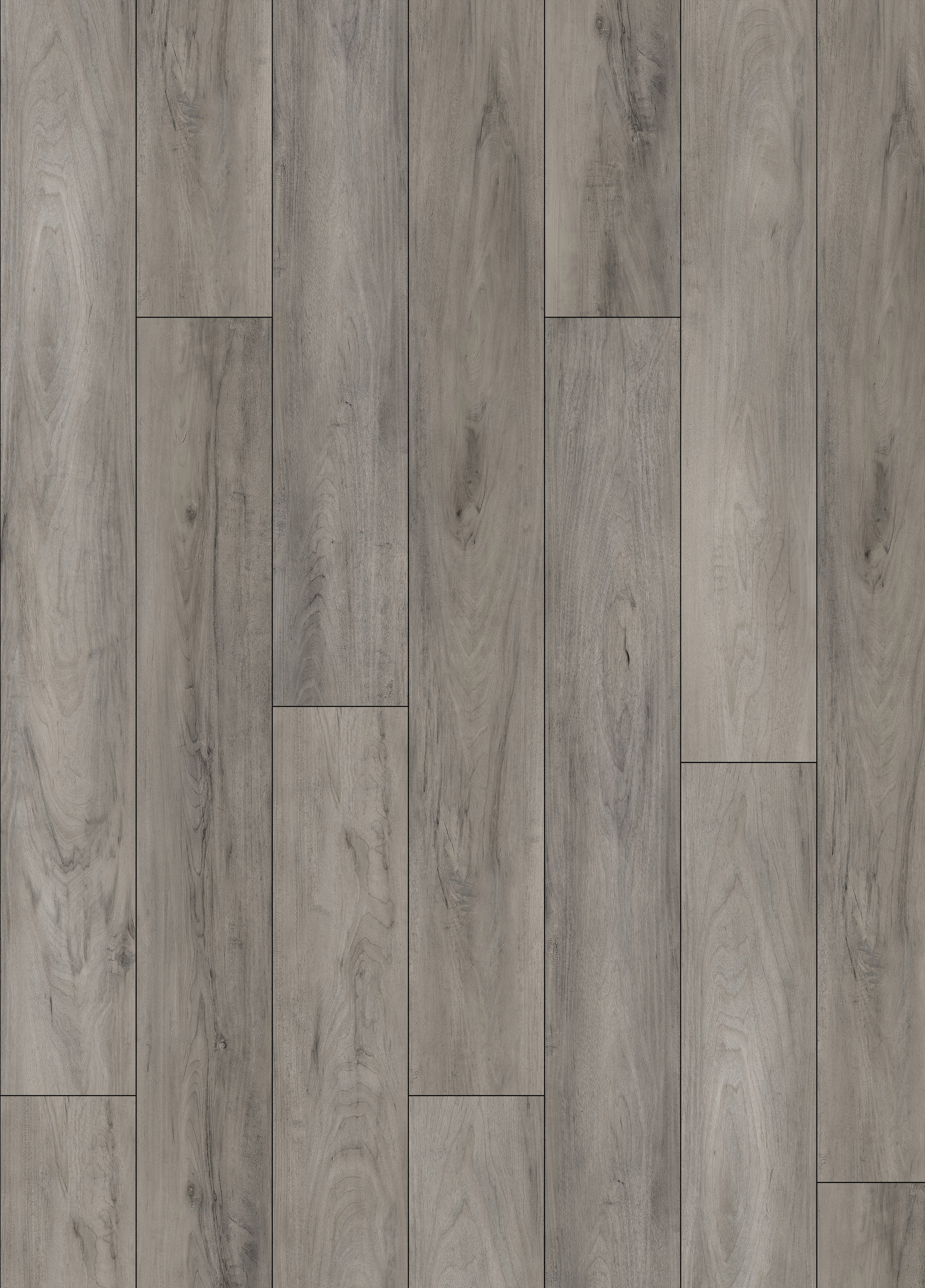 3.2mm Silver County Birch Waterproof Rigid Vinyl Plank Flooring 7.19 in. Wide x 47.24 in. Long