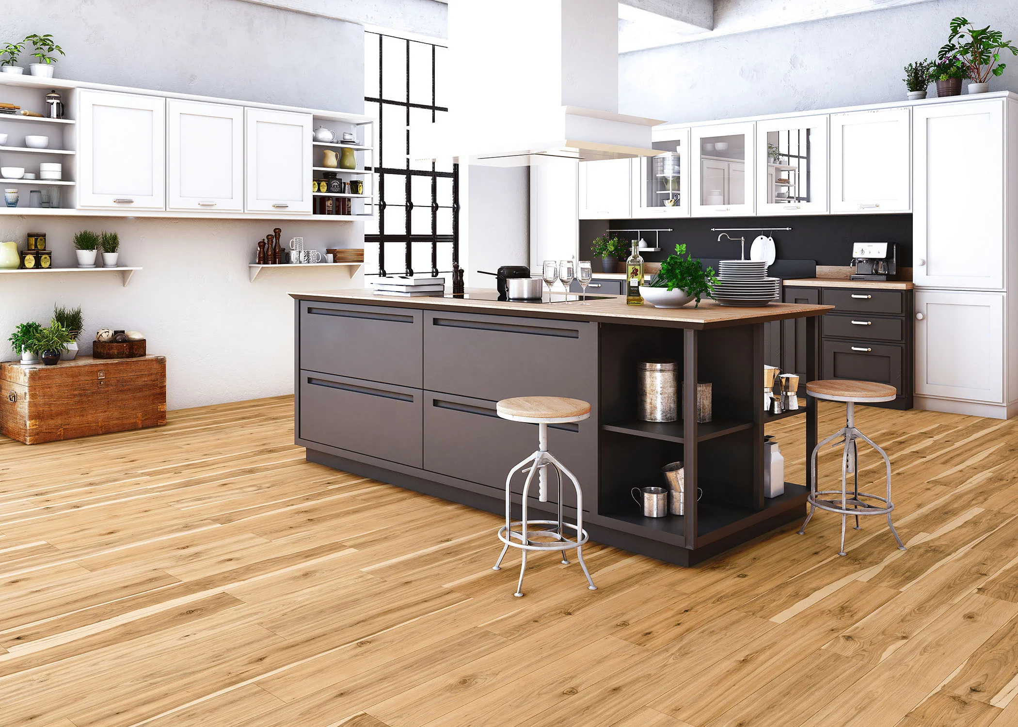 3193-5mm-w-pad-royal-hampton-hickory-waterproof-rigid-vinyl-plank-flooring-6-81-in-wide-x-51-in-long-3.webp 5mm w/pad Royal Hampton Hickory Waterproof Rigid Vinyl Plank Flooring 6.81 in. Wide x 51 in. Long
