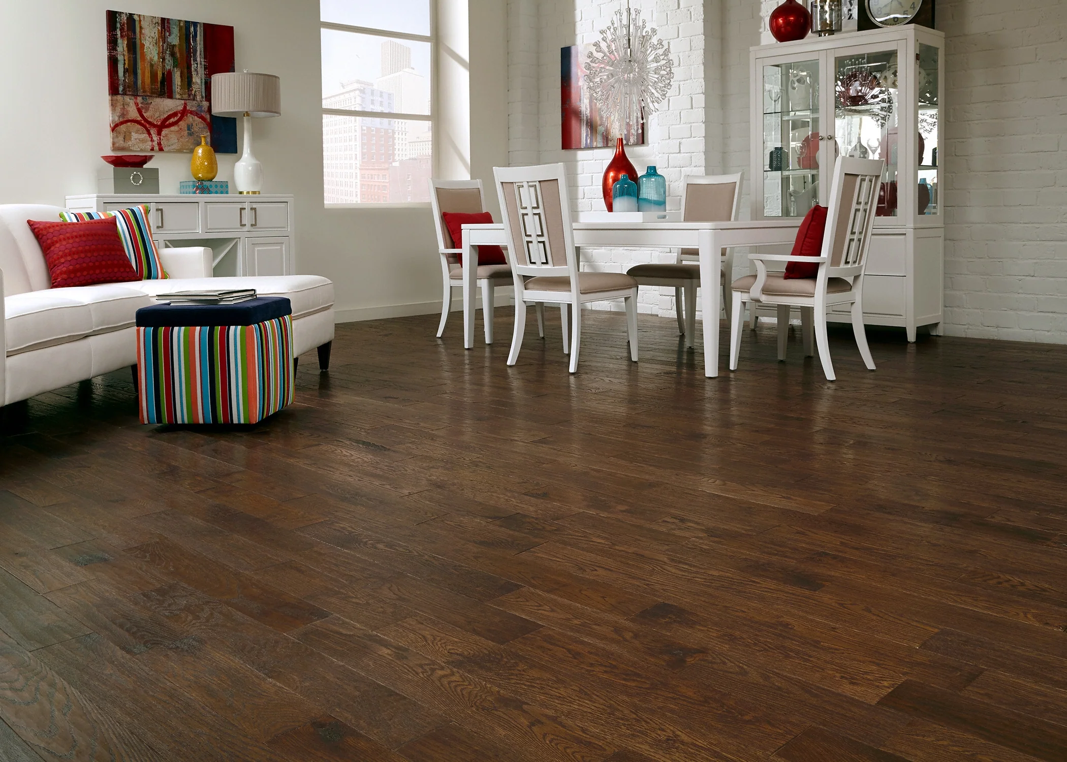3/4 in. Beartooth Mountain Oak Prefinished Solid Hardwood Flooring 5 in. Wide