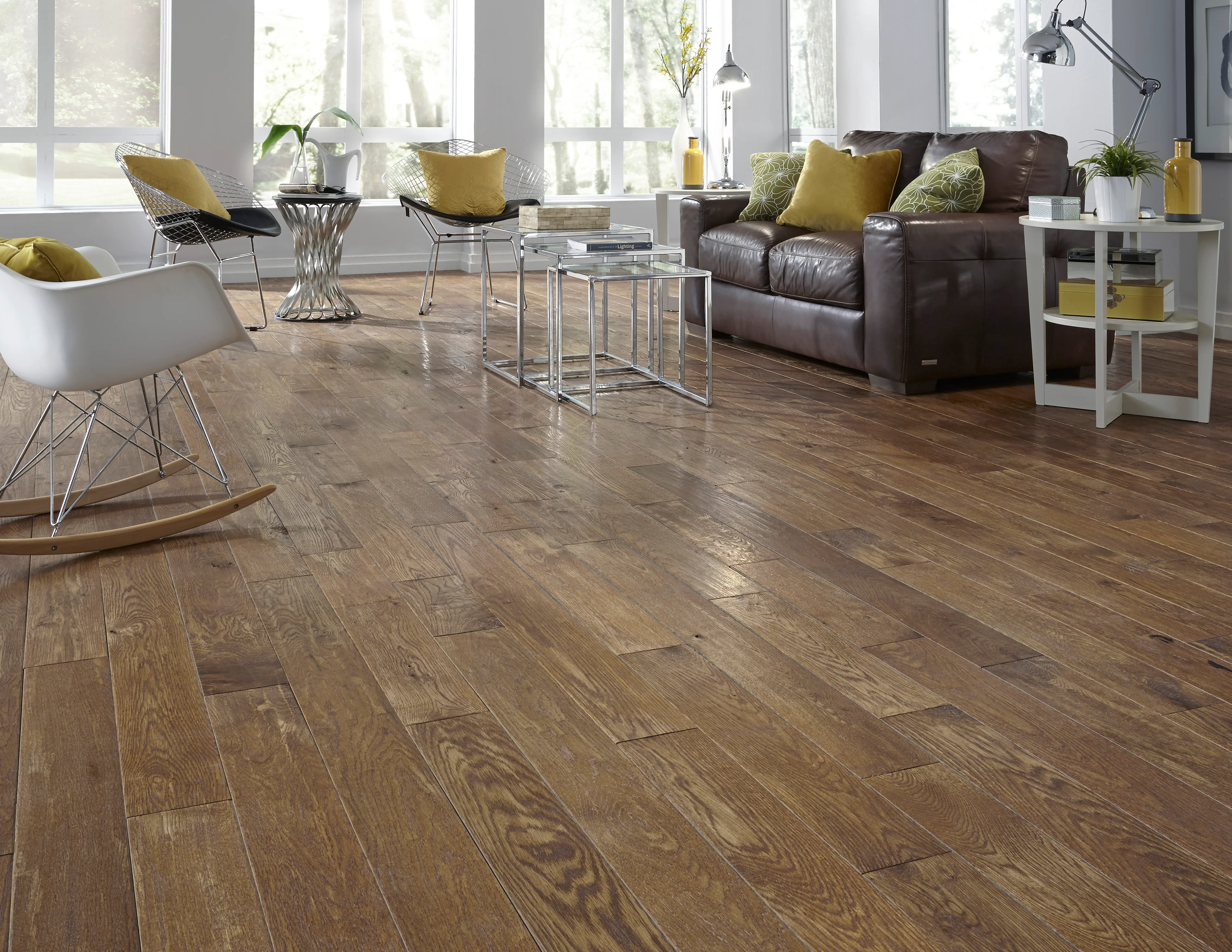 3/4 in. Paradise Valley Oak Prefinished Solid Hardwood Flooring 5 in. Wide