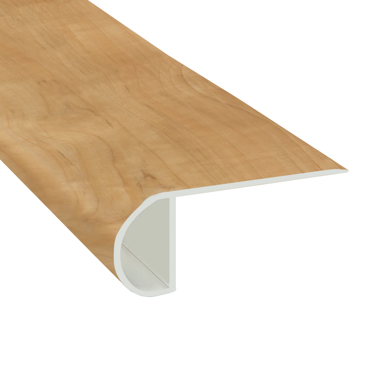 Camden Springs Cherry Waterproof 2.25 in wide x 7.5 ft Length Low Profile Stair Nose
