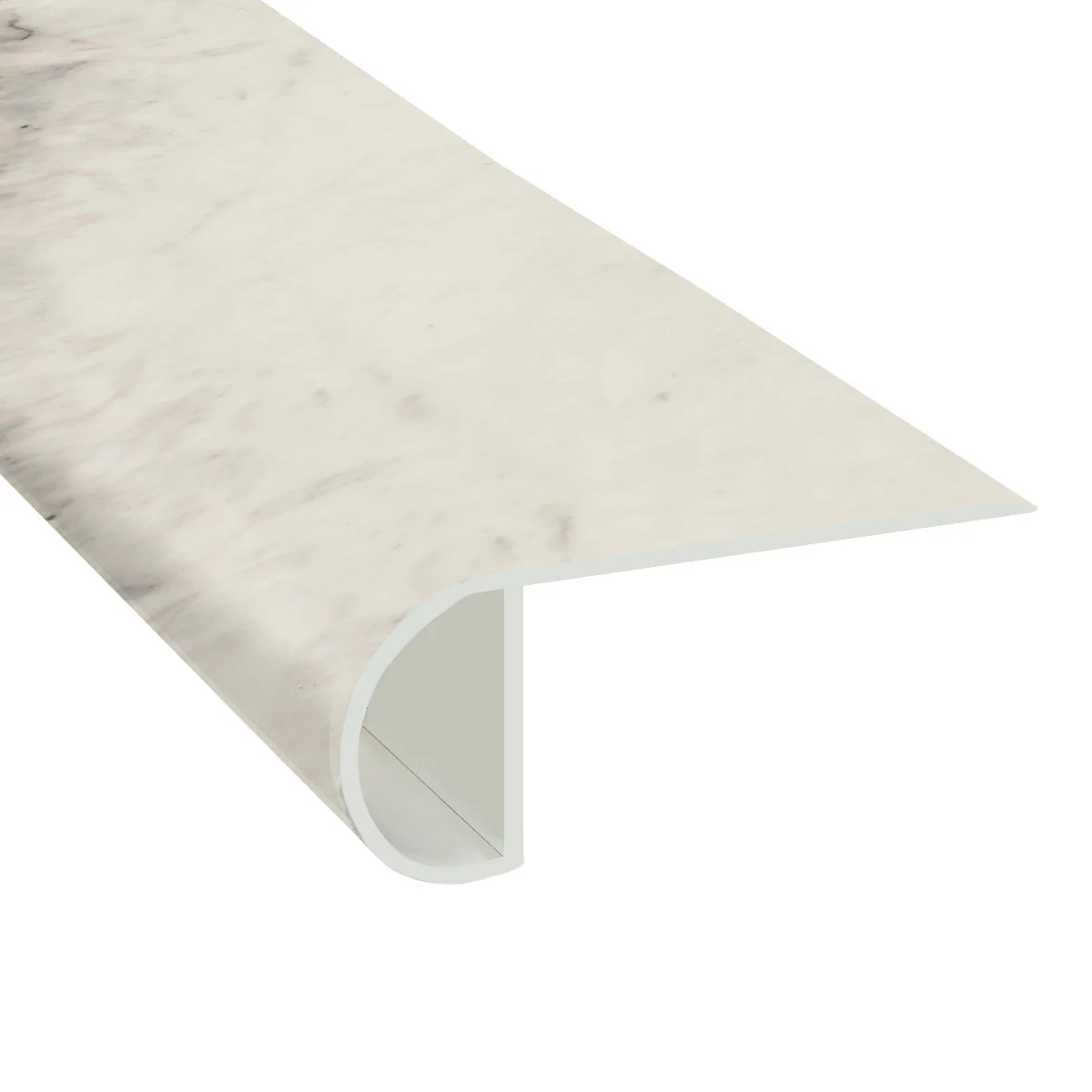 Firenza Travertine Waterproof 2.25 in wide x 7.5 ft Length Low Profile Stair Nose