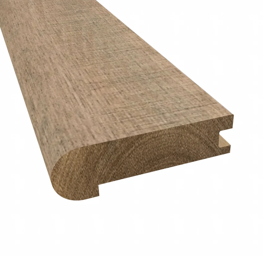 Prefinished Berkshire Distressed 3/4 in. Thick x 3.13 in. Wide x 6.5 ft. Length Stair Nose